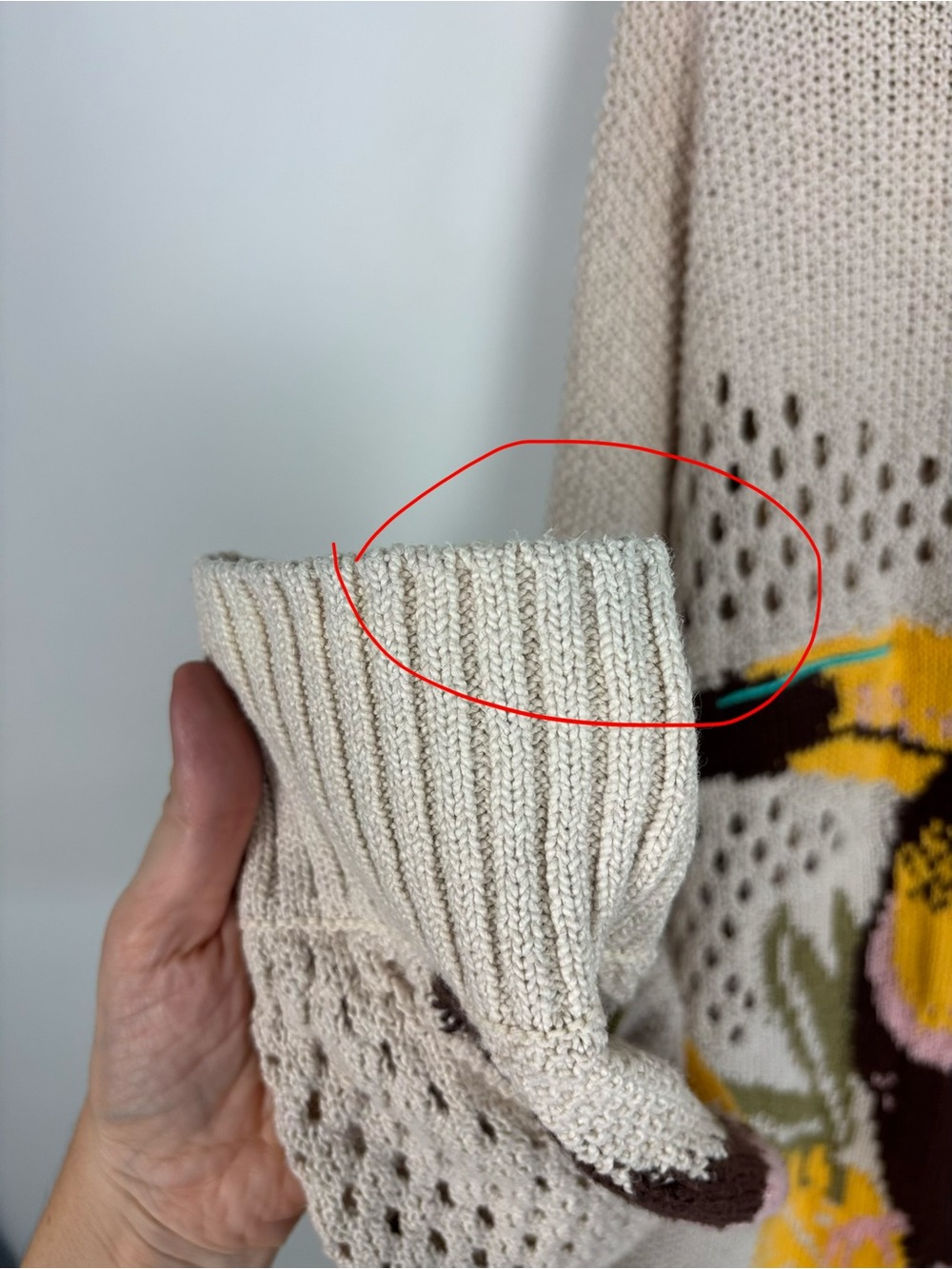 Anthropologie Open Stitch Cardigan - Picture 9 of 16